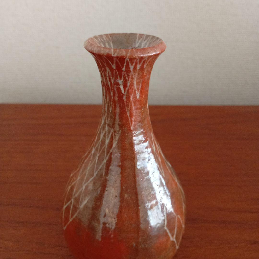 赤楽　徳利　松斎（楽吉左衛門、黒楽、楽焼、吉向）