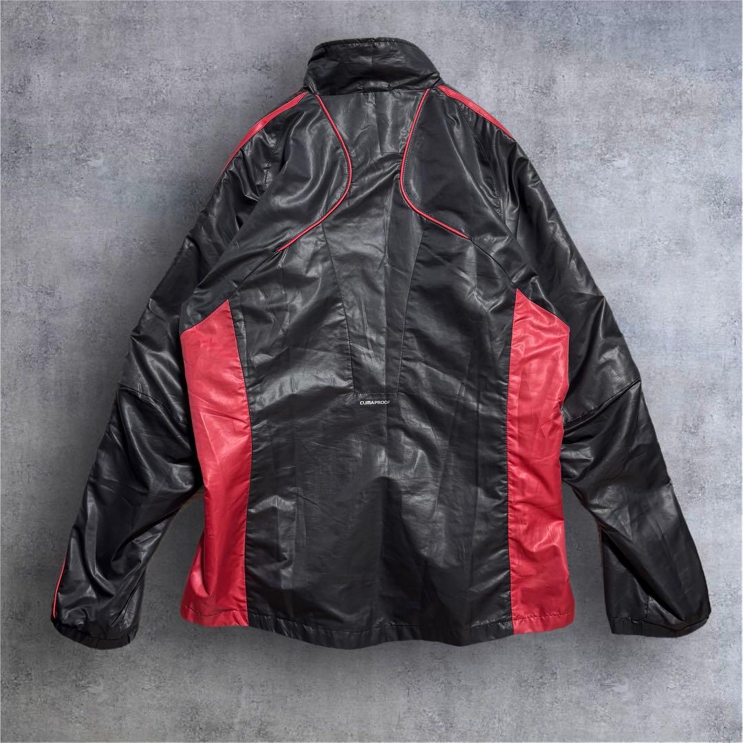 adidas CLIMA365 ダークグレー ナイロンセットアップ L Y2K