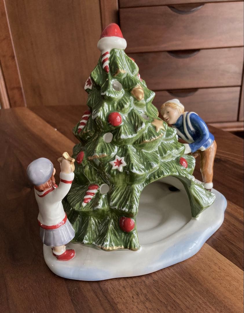 villeroy&boch ビレロイ　クリスマスツリー　キャンドルホルダー