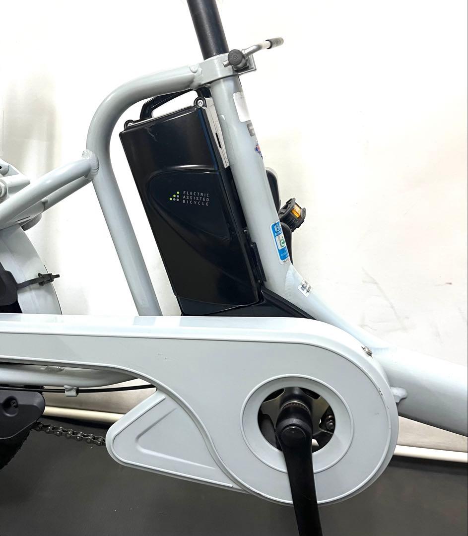 1年保証 送料無料　ブリヂストン　ビッケポーラー　水色　電動アシスト自転車