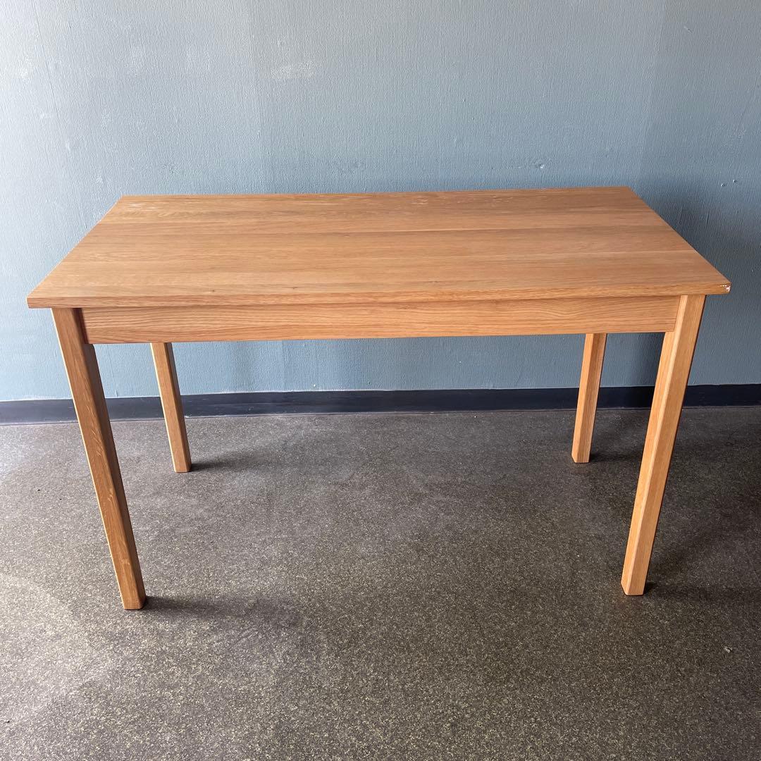 無印良品　デスク　タモ材　机のみ