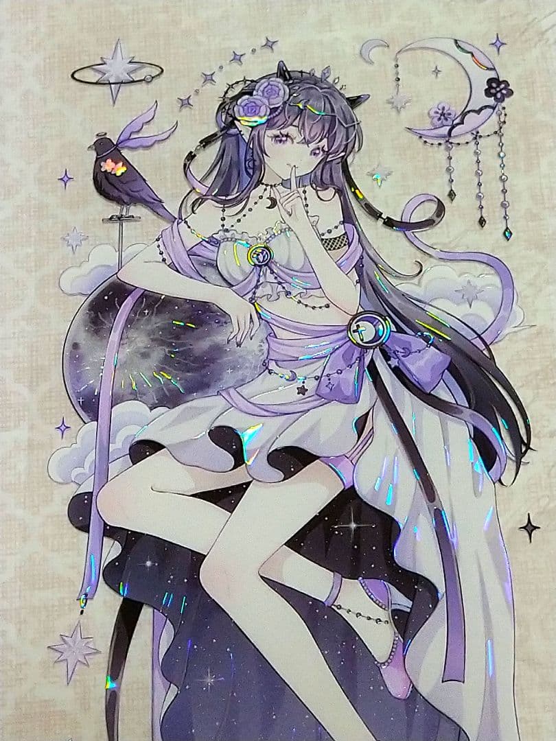 J1114＃星域魔女(贝壳光)studiovi切り売り海外人物マステ女の子