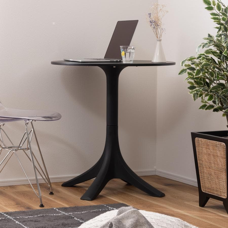 東谷 カフェテーブル CL-490BK 481