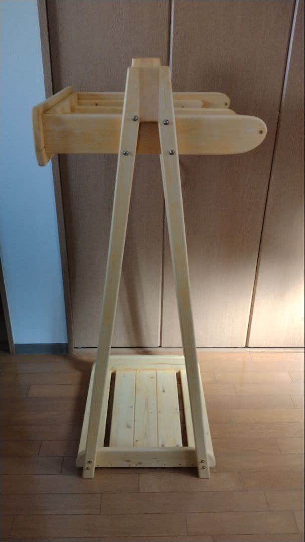 喜亜工房 サーフボードラック3本用 （無塗装）