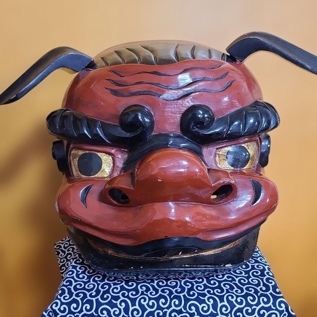 獅子舞　獅子頭