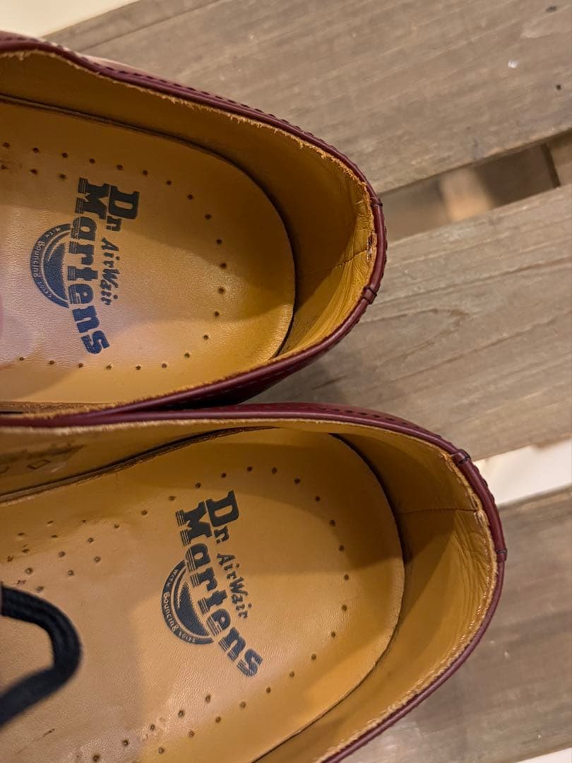 Dr.Martens 1461 3EYE GIBSON チェリーレッド　27.0