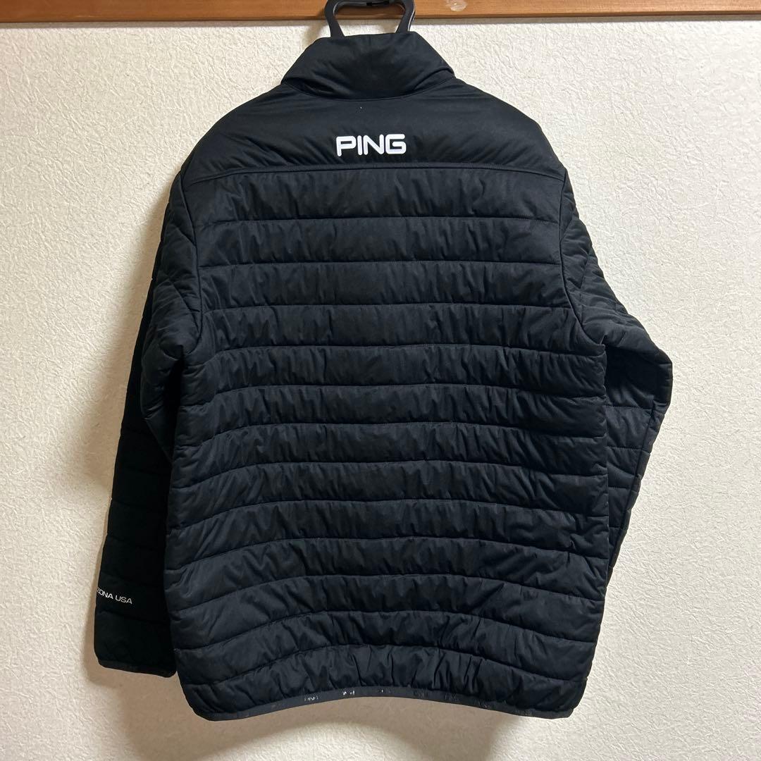 PING 中綿ジャケット ブラック サイズXL