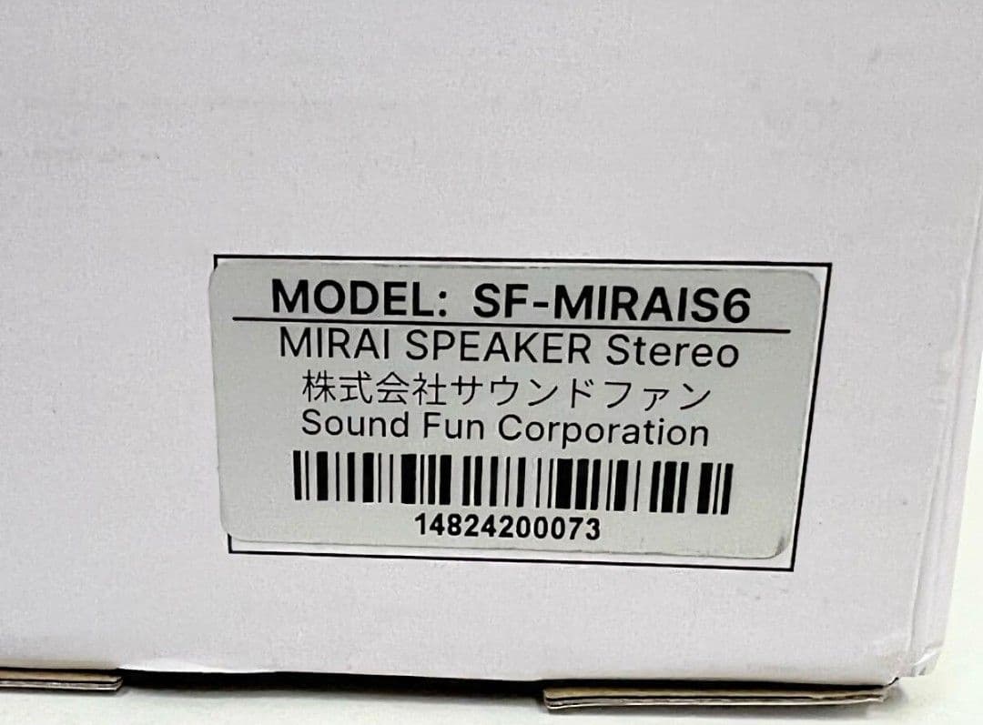 ミライスピーカーステレオ / SF-MIRAIS6