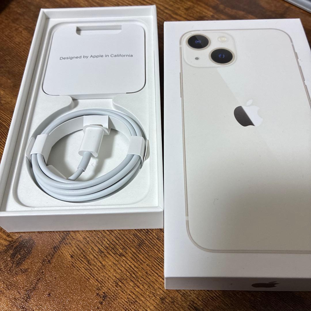【美中古】Apple iPhone13 mini 128GB スターライト 本体
