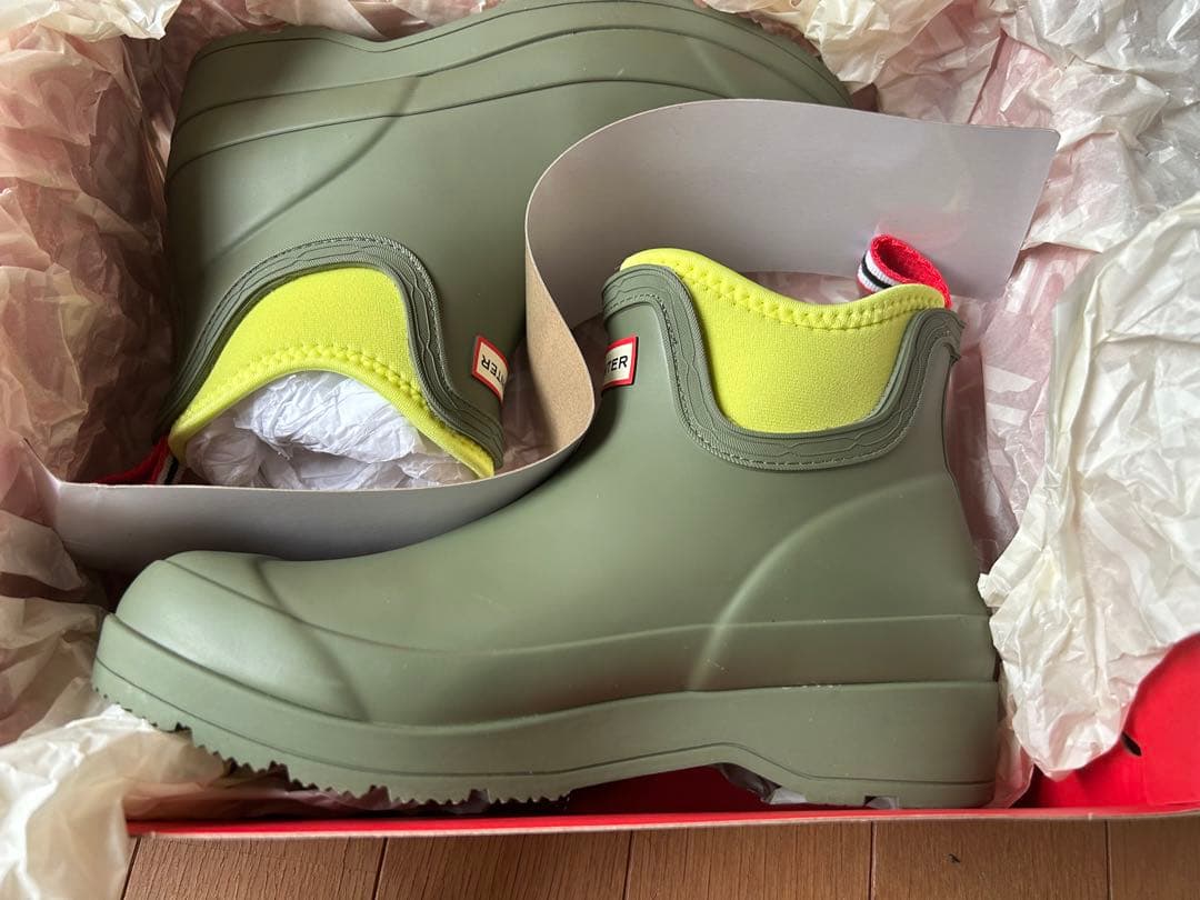 ハンター　レインブーツ　美品　EU36