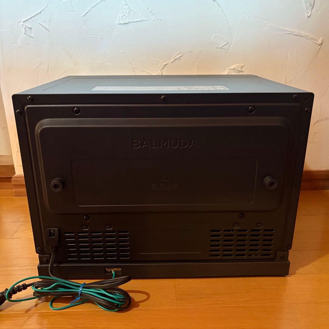 BALMUDA オーブンレンジ ブラック【2022年製】