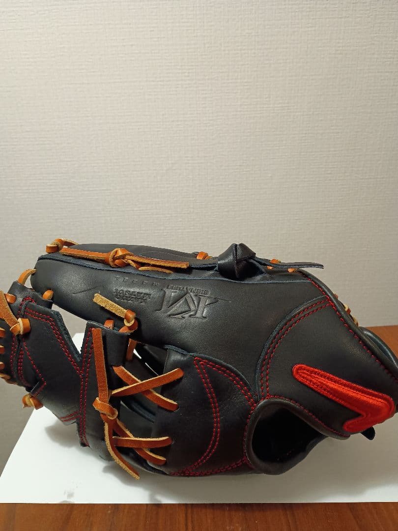 ナイキ　松井稼頭央KMシグネイチャーモデル　軟式グローブ 黒 大人用 限定品