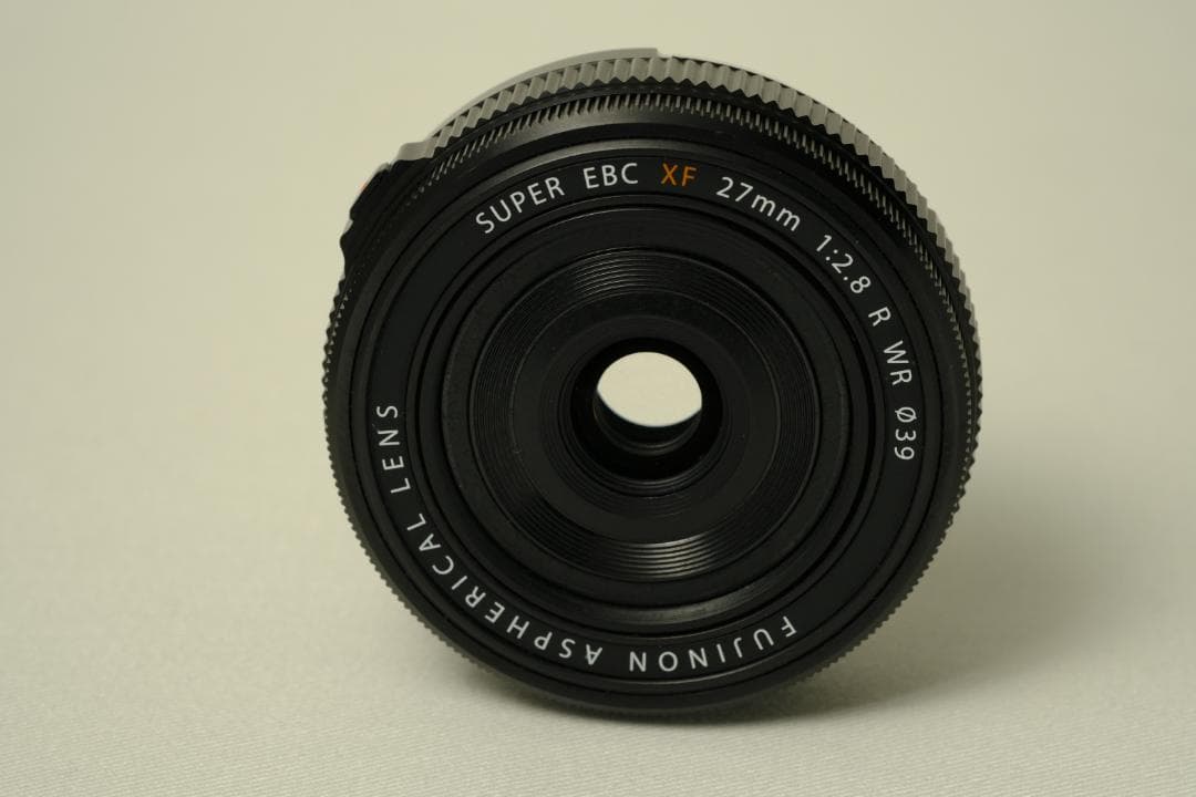 【中古】FUJIFILM XF27mm F2.8 R WR パンケーキ 単焦点
