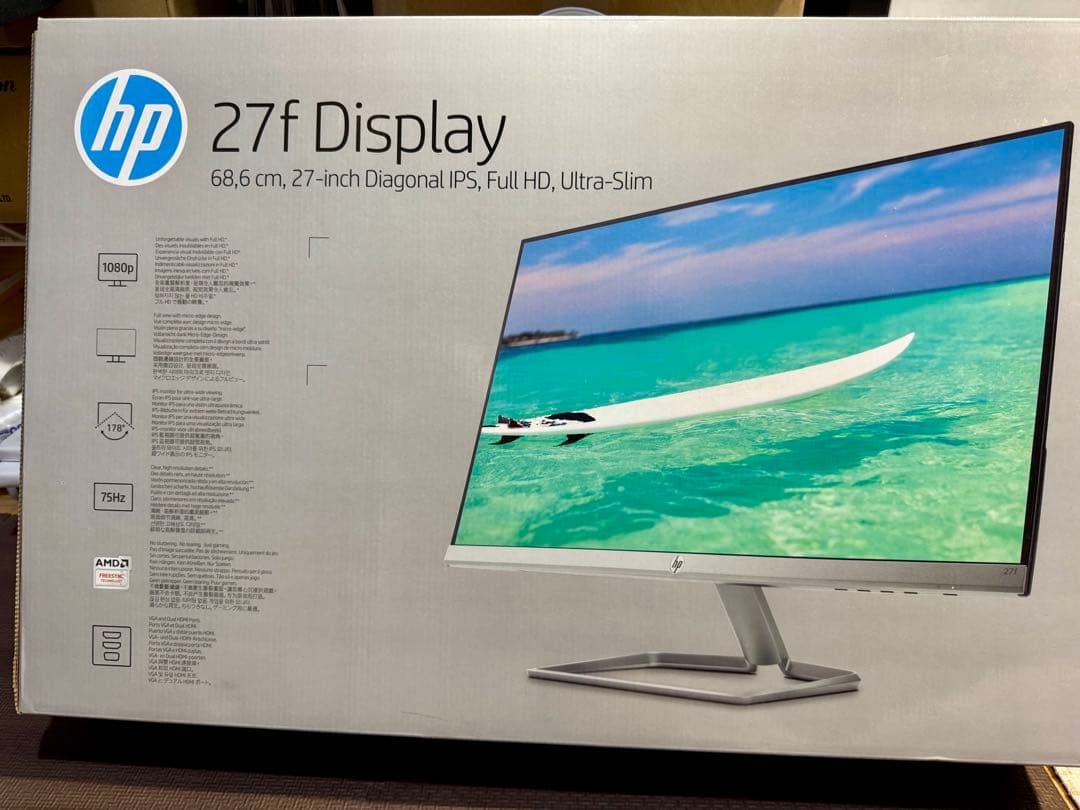 HP 27f Display 27インチ モニター