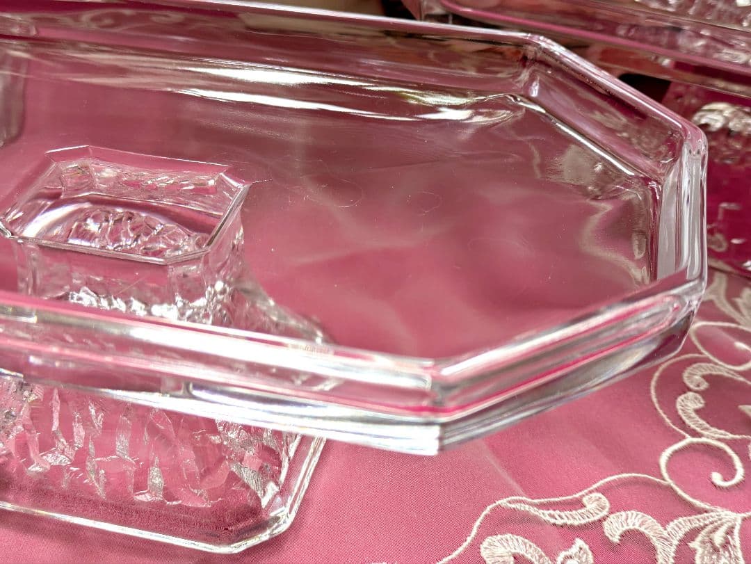 お値下げ✴プリンアラモード・パフェ器5客✴ヴィンテージUSED