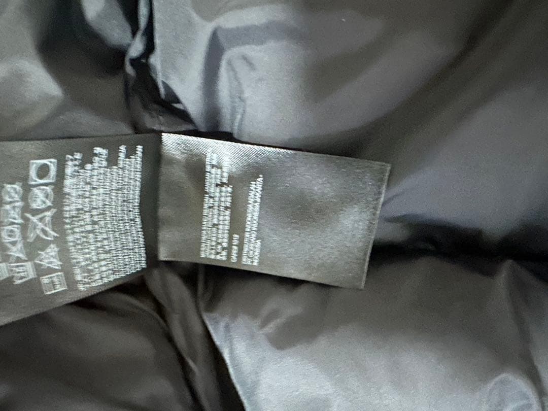 ま*~様 THE NORTH FACE ブラックダウンジャケット