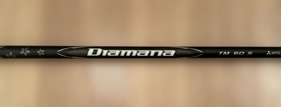 【新品】ディアマナ ブラックTM60S テーラーメードスリーブ 1W用