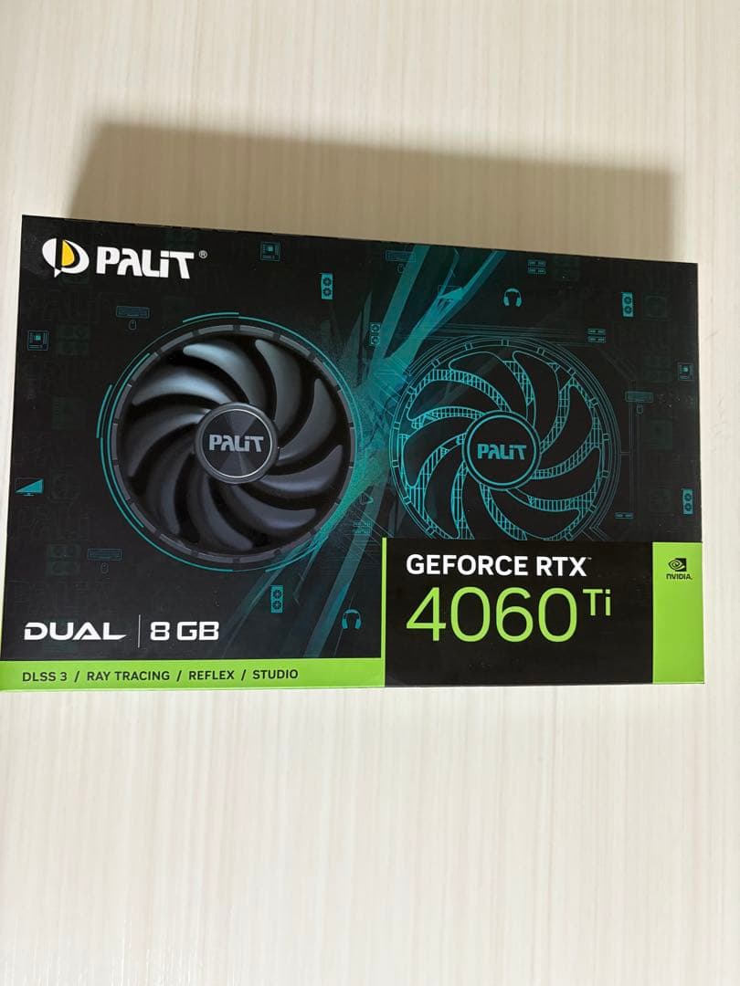 グラフィックボード・グラボ・ビデオカード PALIT GeForce RTX 4060 Ti 8GB