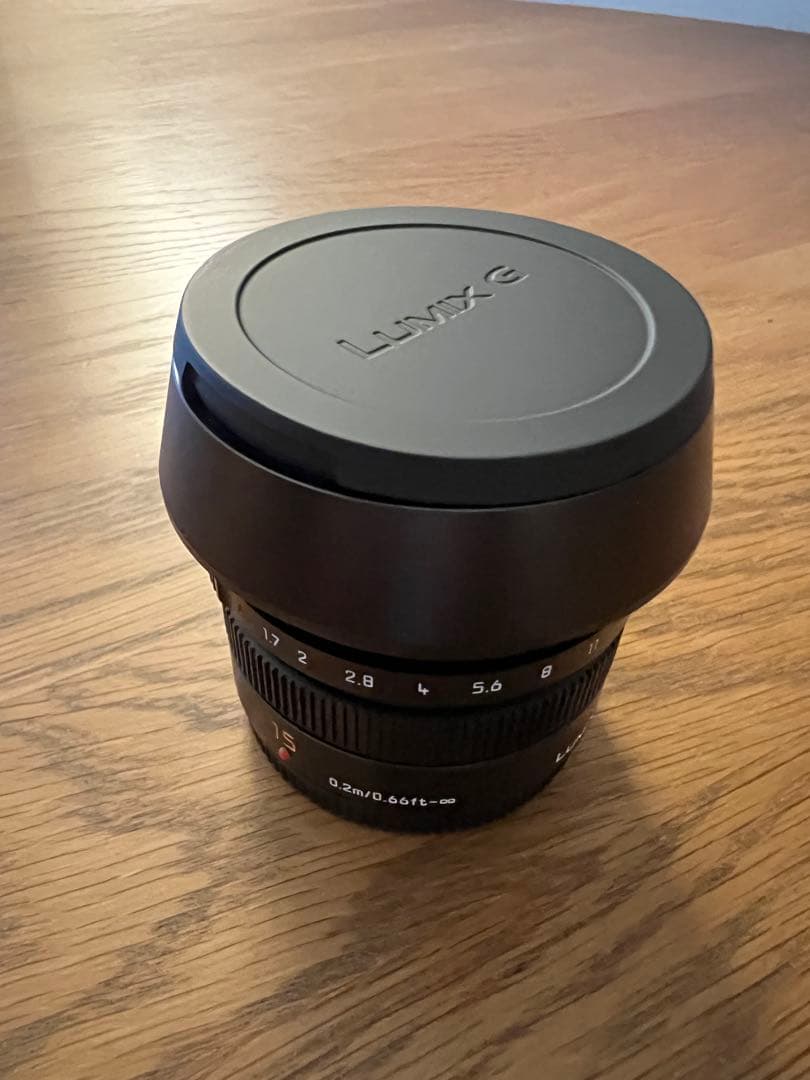 パナソニックLEICA DG SUMMILUX 15mm F1.7 ASPH.