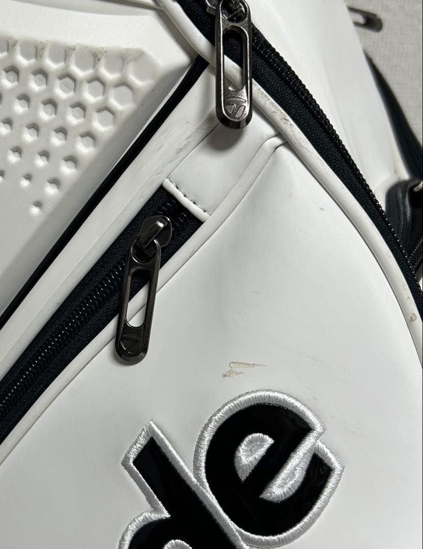 テーラーメイド　キャディバッグ　オーステック 9.5型　ホワイトブラック