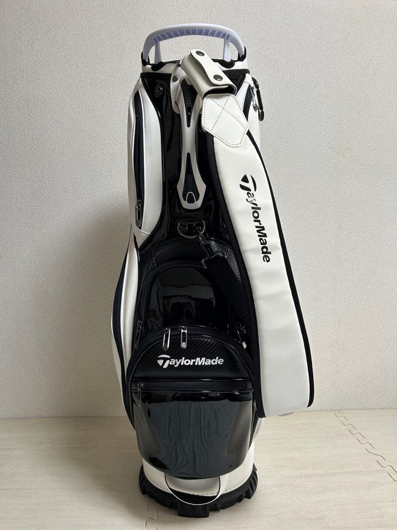 テーラーメイド　キャディバッグ　オーステック 9.5型　ホワイトブラック