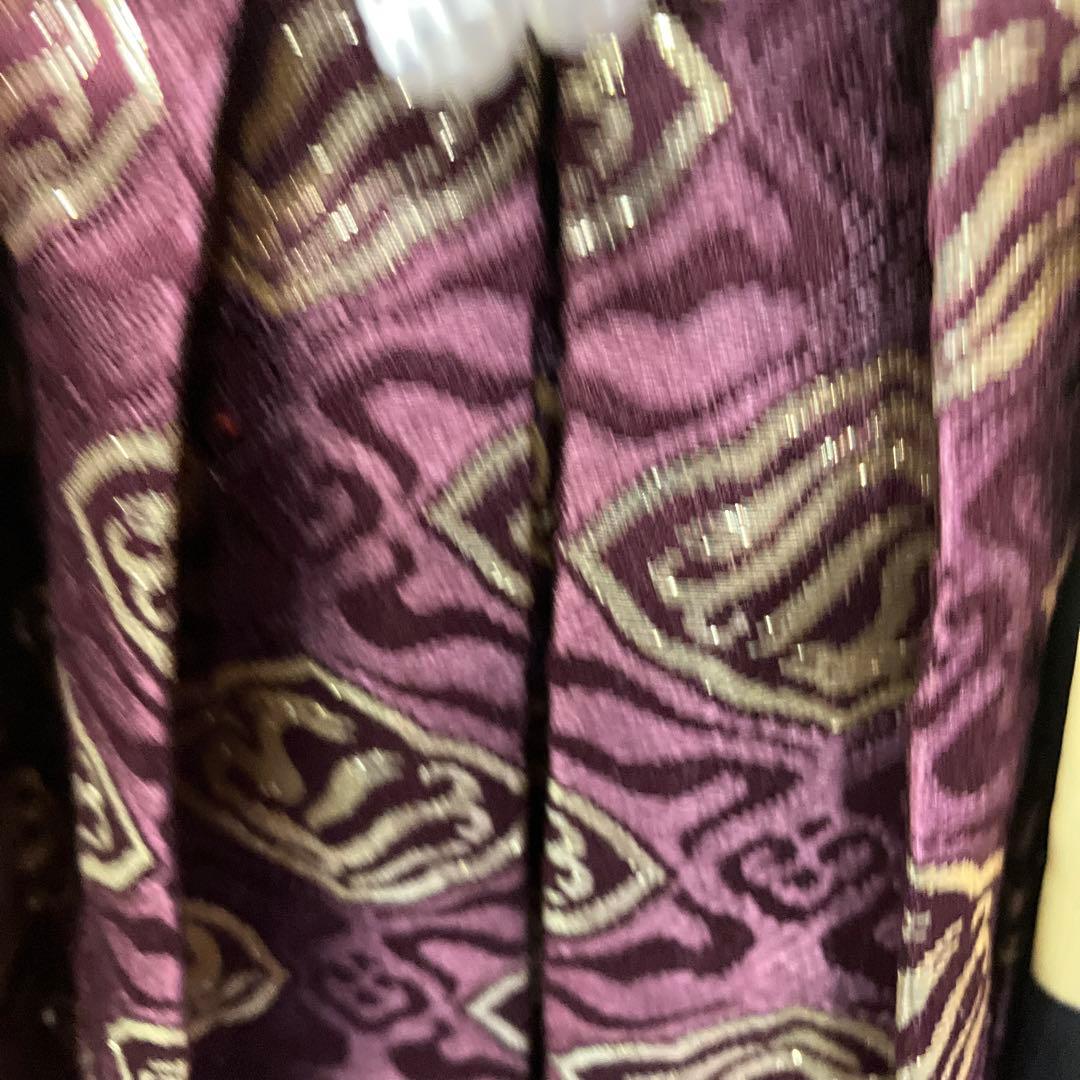 市松人形 陶器製 黒金衣装