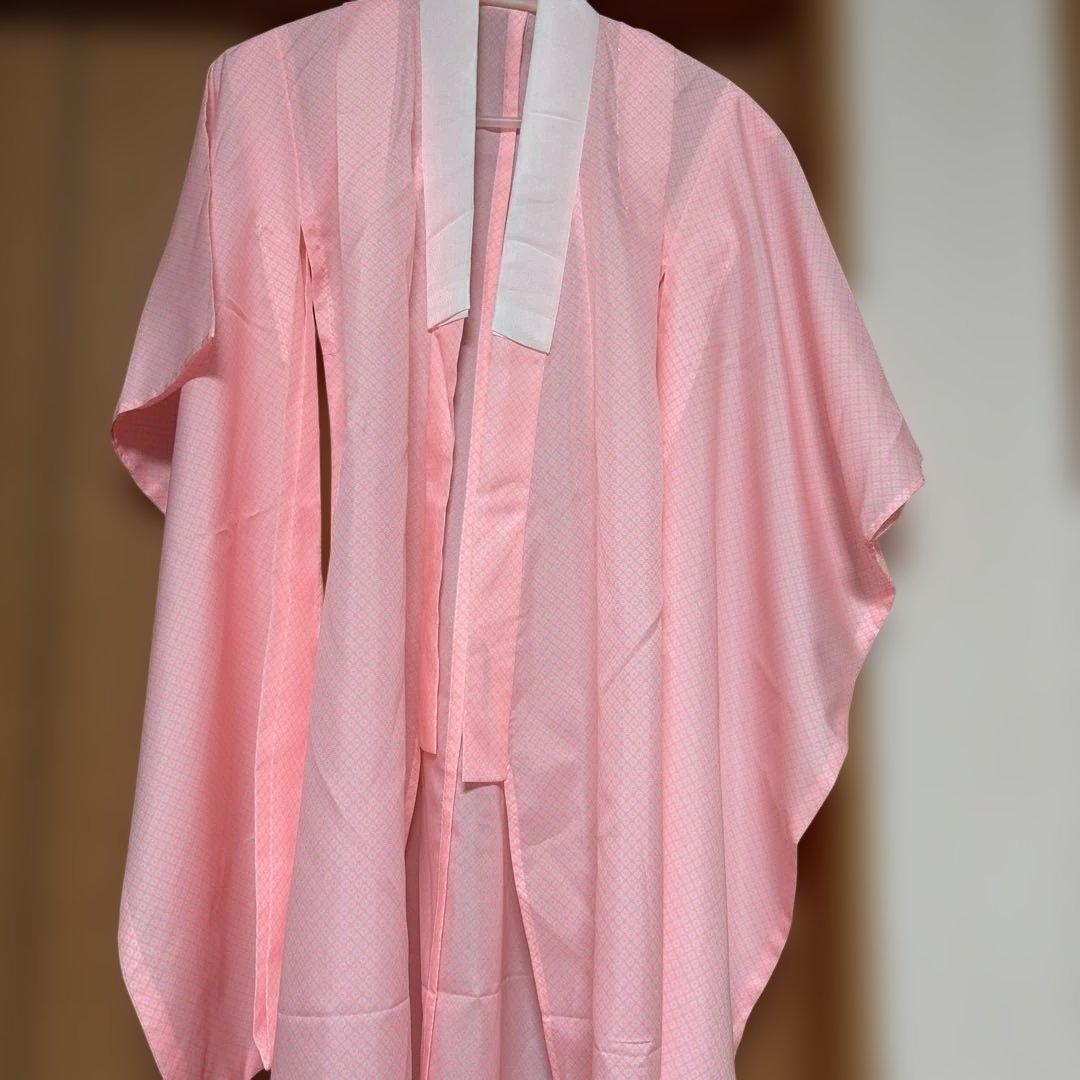 七五三　7歳　着物セット　紫　蝶々