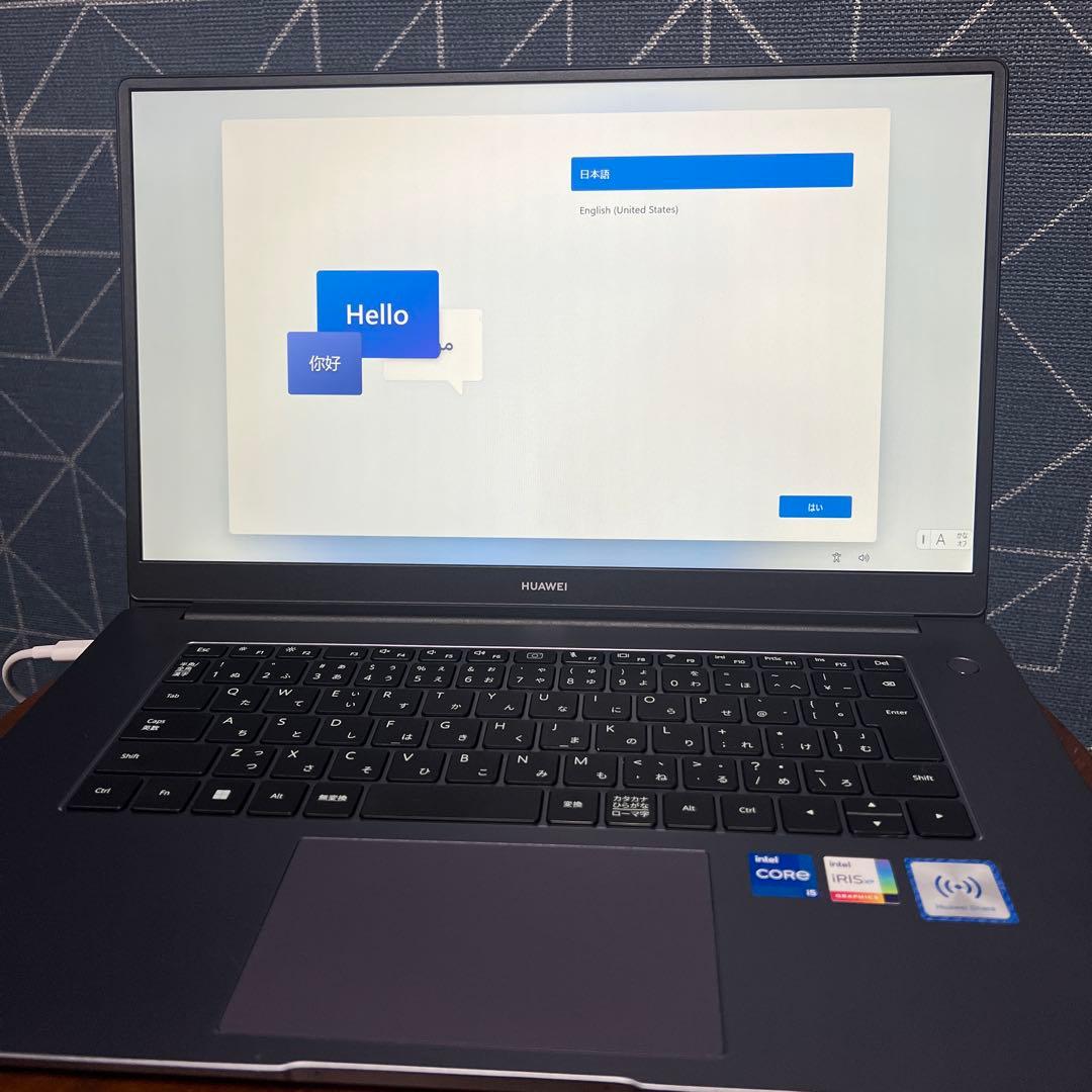 HUAWEI MateBook D 15 BoD-WDH9 スペースグレー　美品