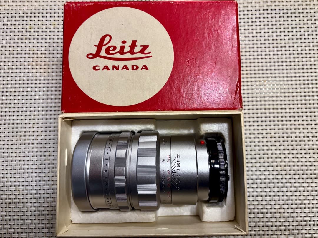 値下げしました。ライカズミクロン 90mm/202万台 2オーナー美品