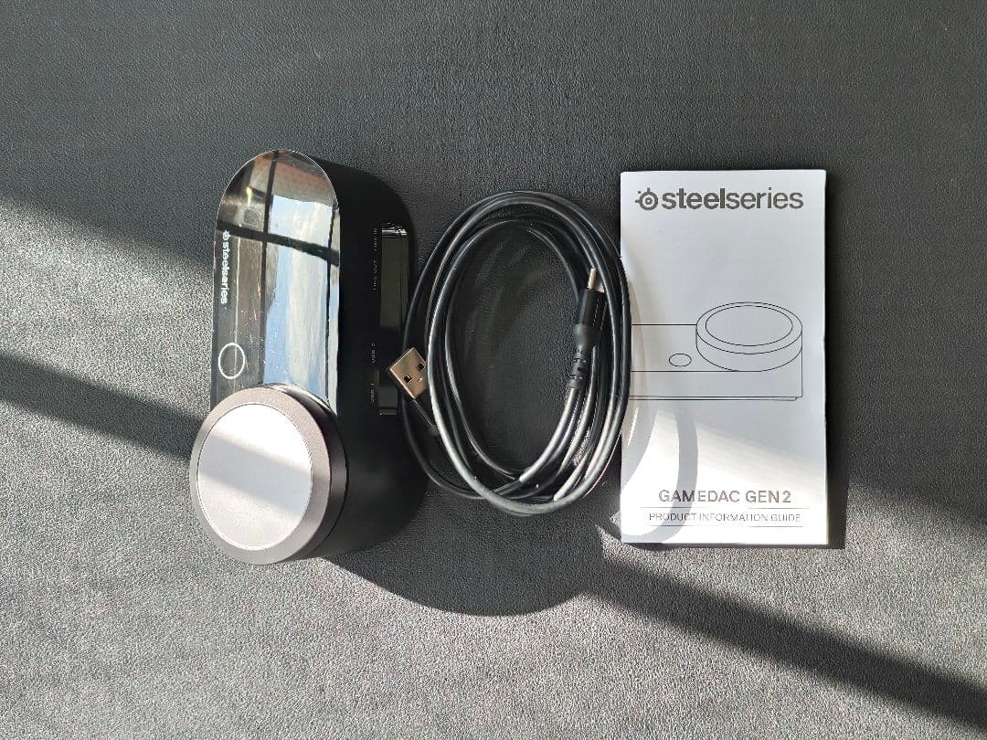 SteelSeries TUSQ イヤフォン + GameDAC Gen 2