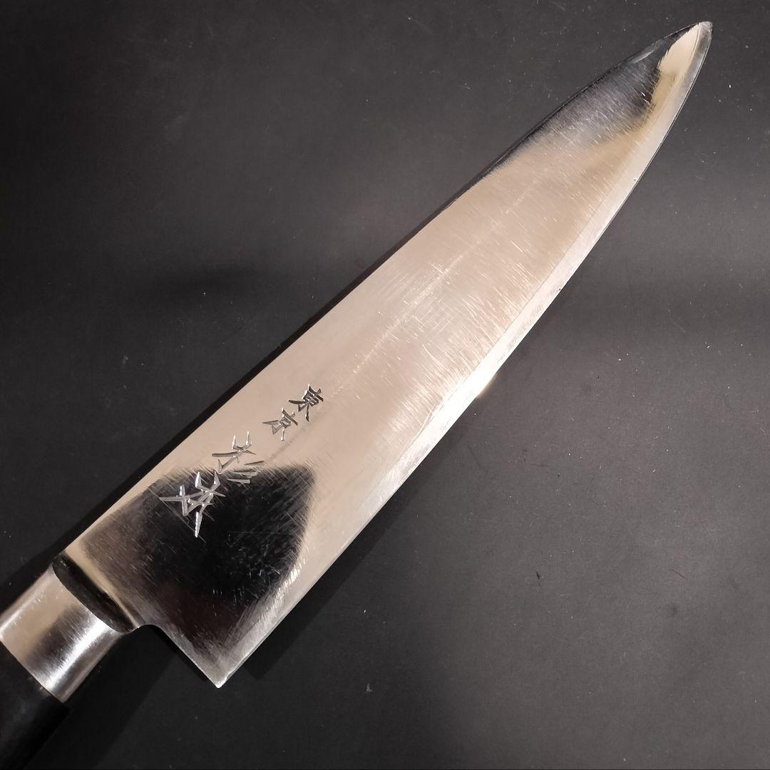 東京杉本 CM鋼 全鋼 CM2118 ツバ付 牛刀 18cm 包丁 研ぎ済み