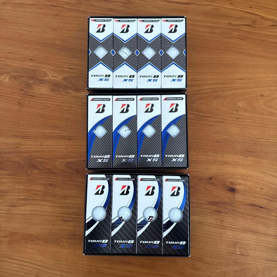 新品 ブリヂストンTOUR B XS コーポレート　3ダース