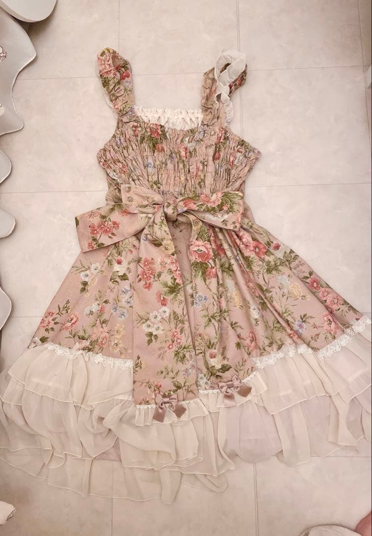 d*7様 メタモルフォーゼ ジャガードヨークフレアjsk＋カチューシャ プラスサ