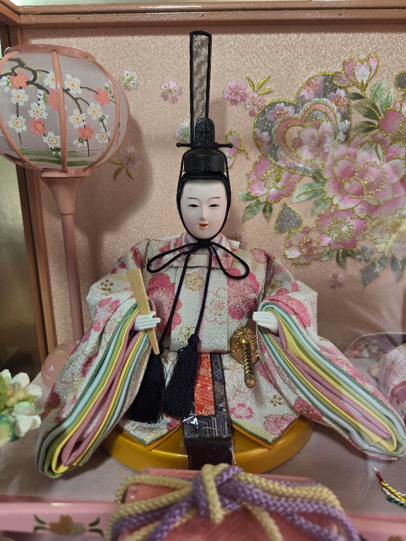 【一点限り】雛人形 ケース飾り　K43