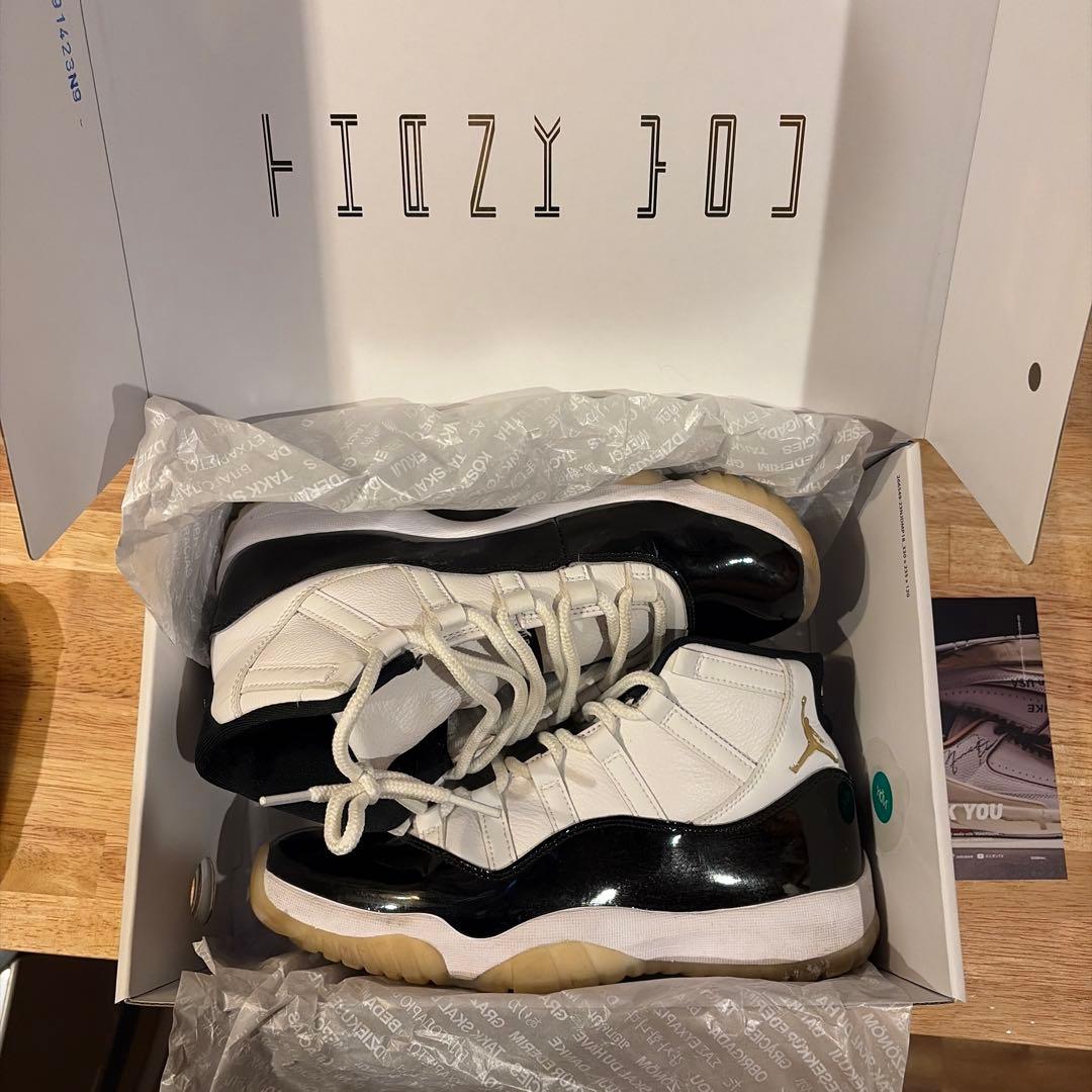 エアジョーダン11 ブラック/ホワイト