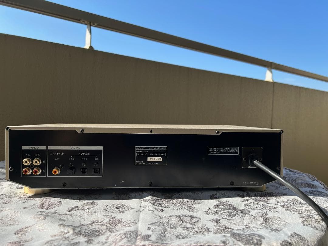 SONY MDS-JE700 MD録再デッキ（メディア付）