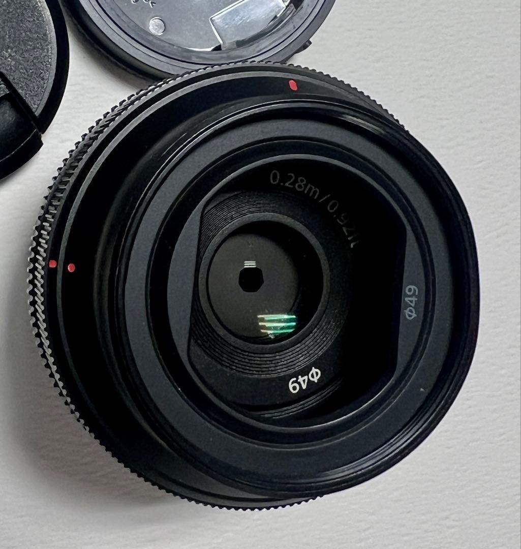 【極上美品】SONY Gレンズ FE40mm F2.5 G（SEL40F25G）