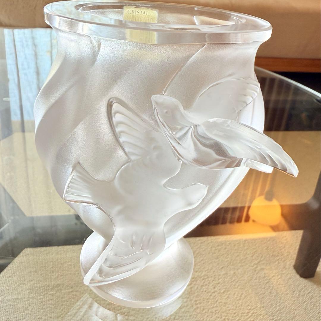 Lalique ルネ・ラリック　花瓶　フラワーベース