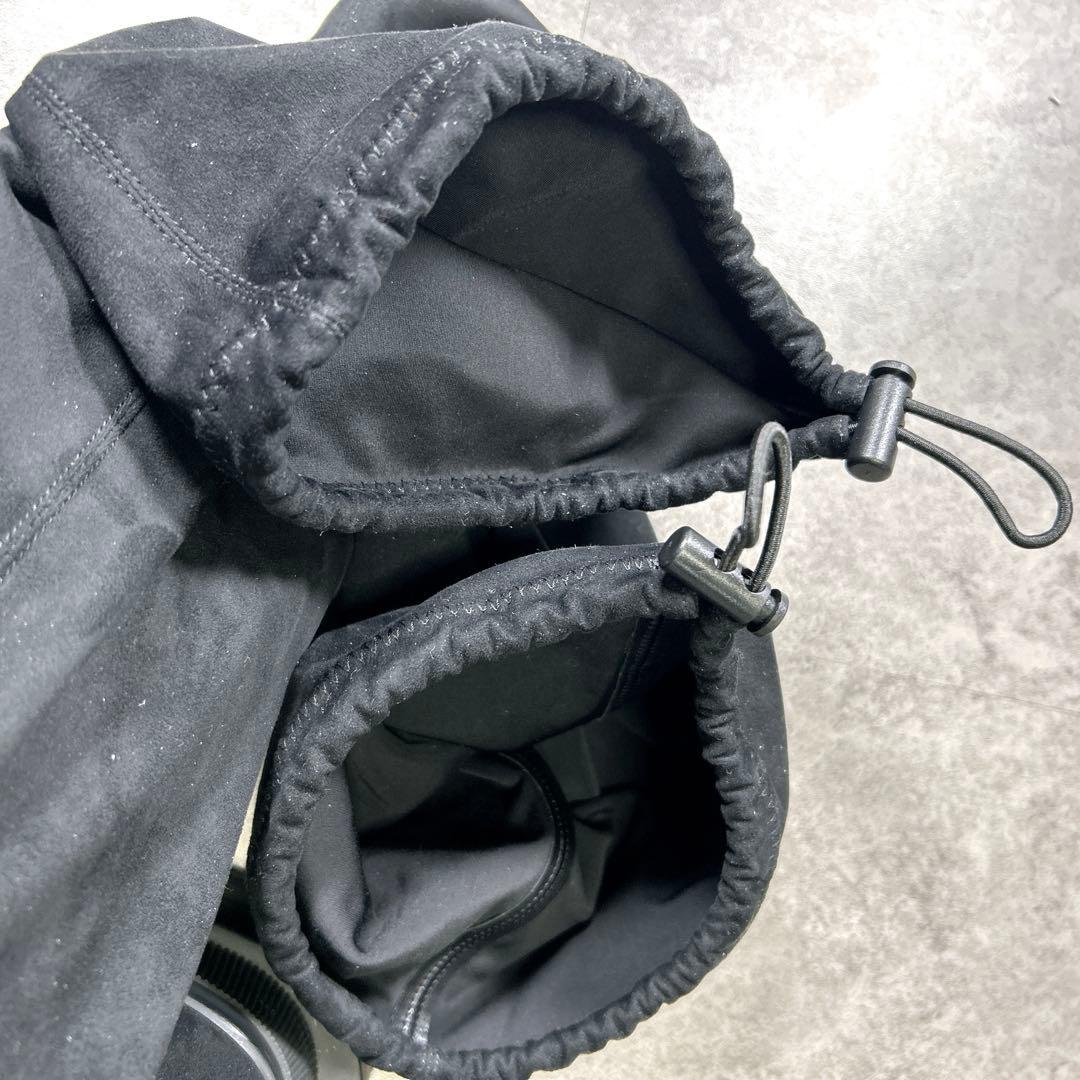 【YELLO】トーキョー/ブラックダブルスニーカー ロングブーツ/厚底/Y2K◎