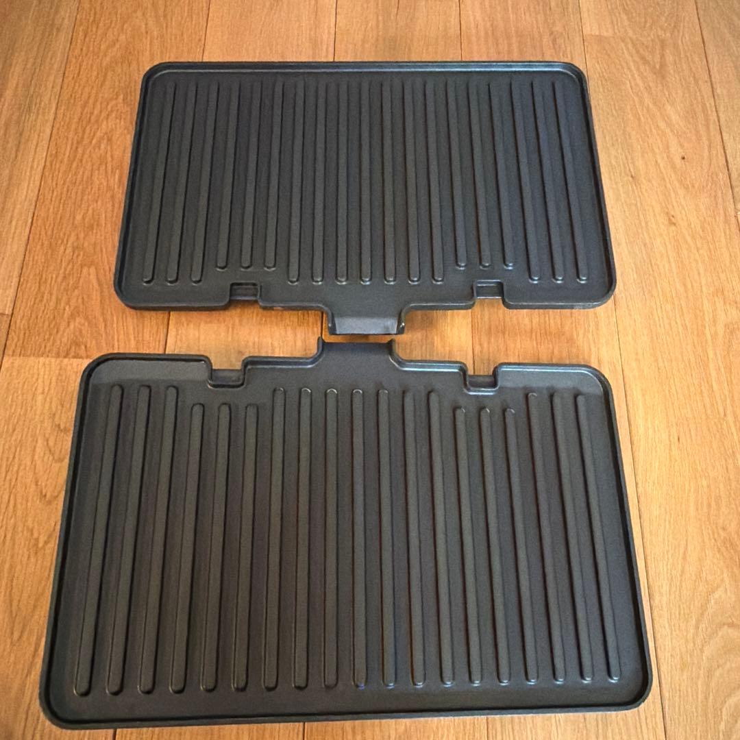 デロンギ マルチグリル BBQ コンタクトグリルプレート 上下温度調整可能