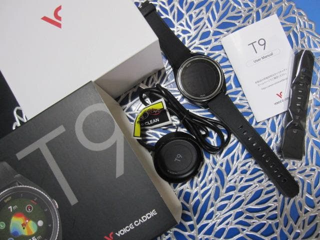 BK ≪ ボイスキャディ T9 ≫ゴルフ 腕時計型 GPS 距離測定器