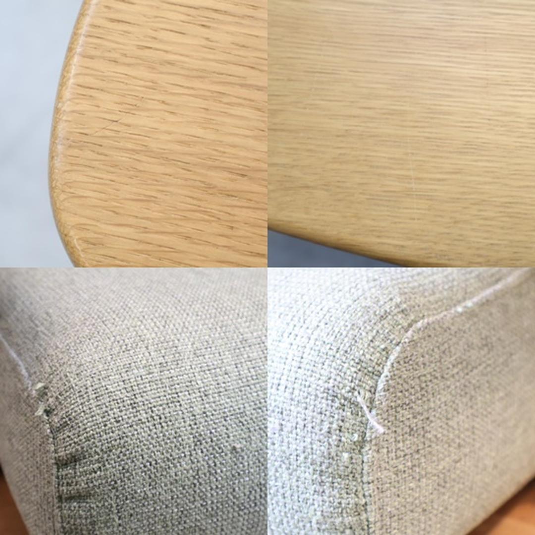 HIDA 飛騨産業 つぐみ 3人掛けソファ キツツキ ホワイトオーク 飛騨家具