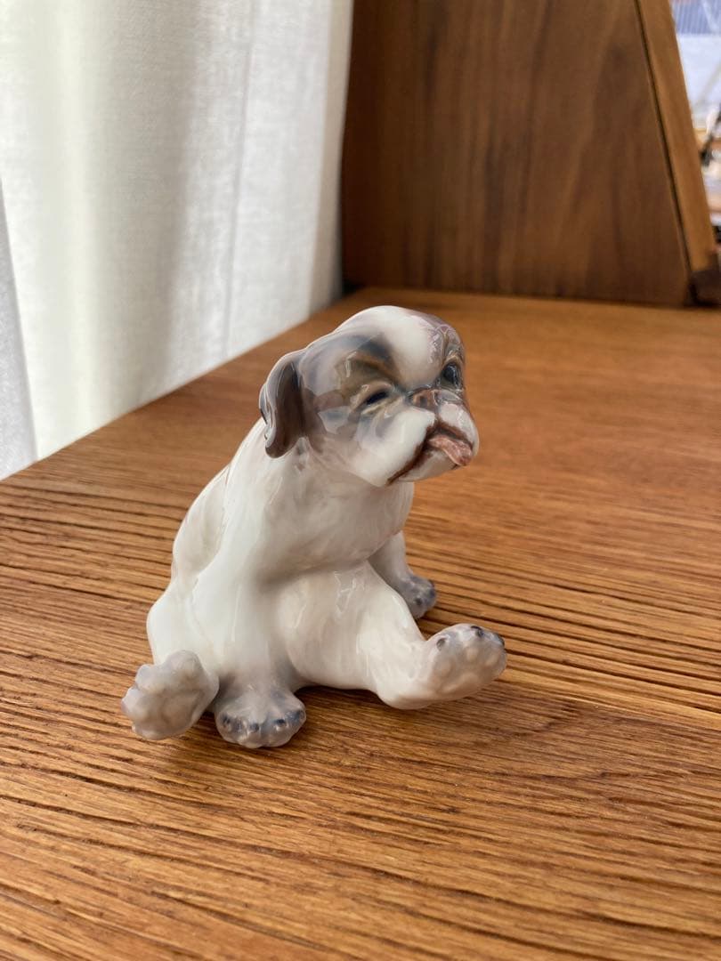 ダールイェンセン　DJ ロイヤルコペンハーゲン　犬　フィギュリン　ペキニーズ
