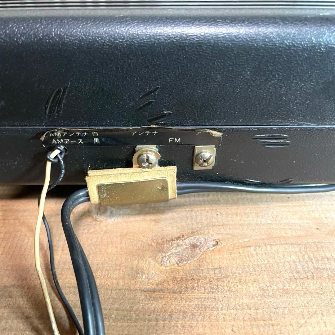 【動作OK】東芝 目覚まし パタパタ時計 FM AM ラジオ RC-685F