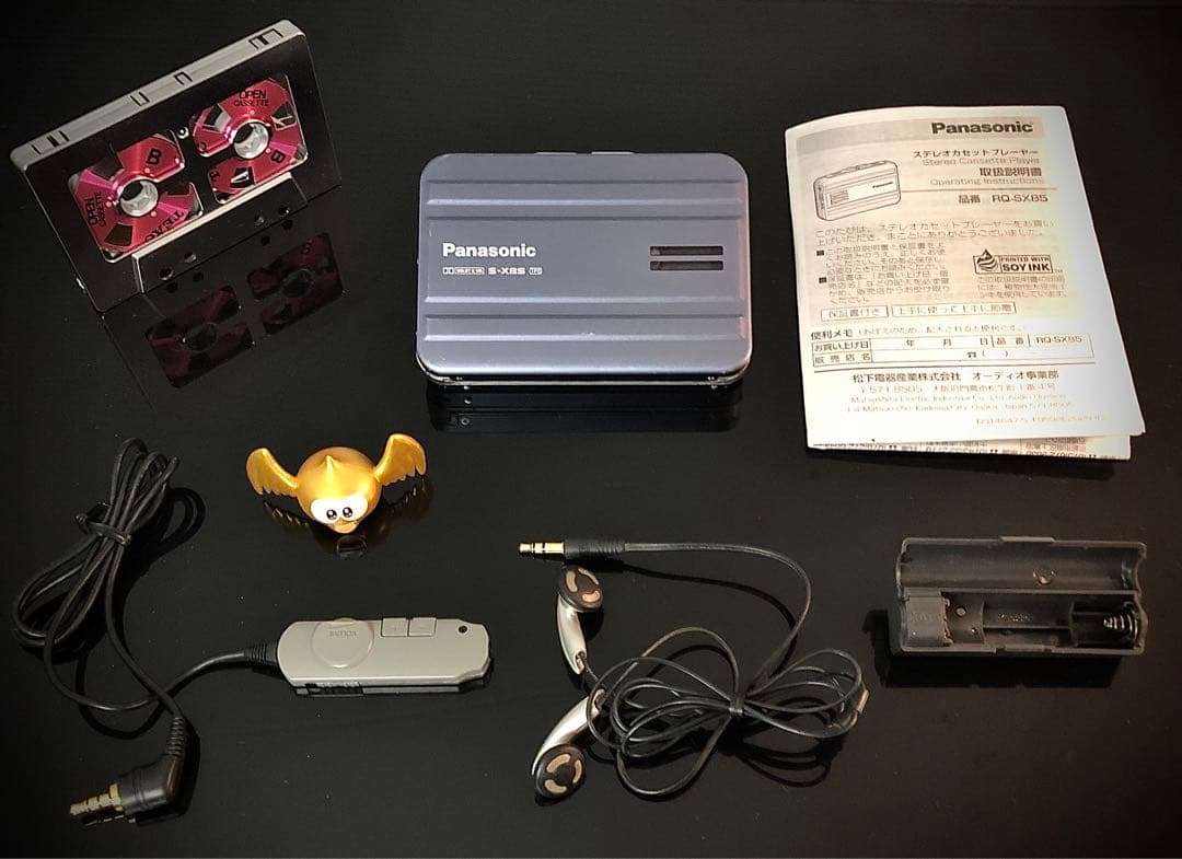 カセットウォークマンPanasonicRQ-SX85灰色「整備済み、完動美品」