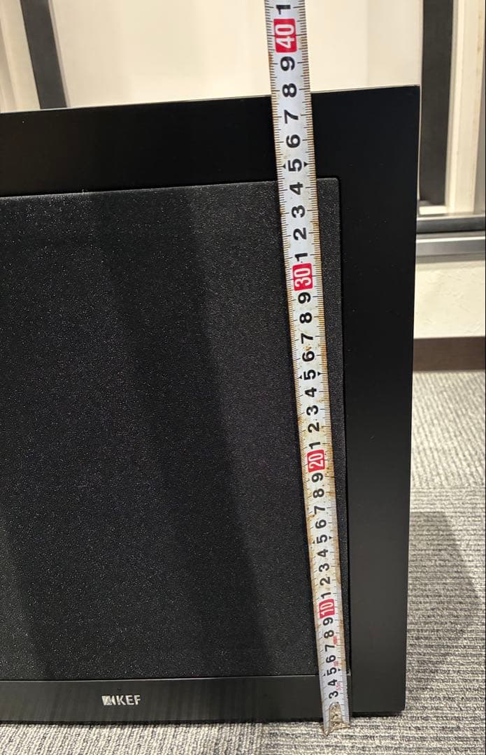 KEF T2 サブウーファー　ほぼ未使用品（10分だけ音出し確認済み）