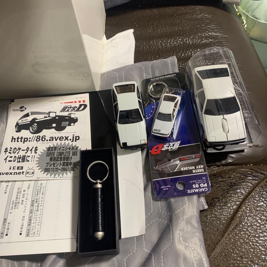 新品未使用Initial D DVD全巻セット + ミニカー+etc