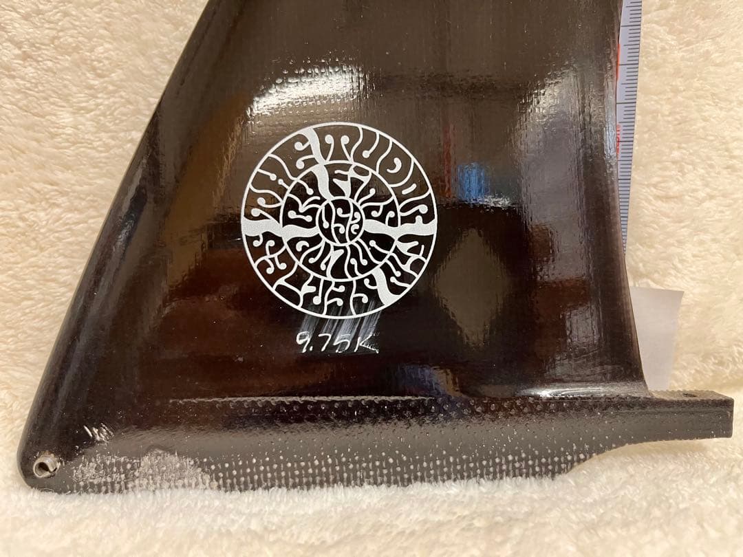 ガ*ル様 ジョエル・チューダー ブラック　ロングボードフィン 9.75インチ