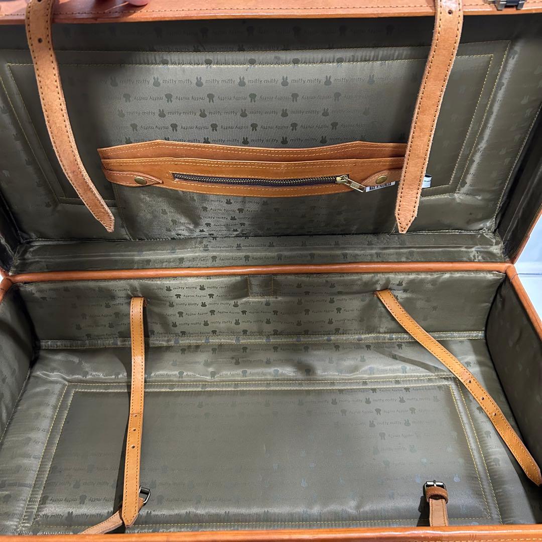 希少■ ミッフィー　リーブス　トランクケース　牛革