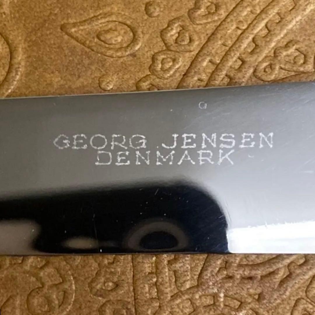 【ジョージジェンセン】純銀/約64g チーズナイフ 17cm【エコーン】